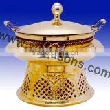 rounded base chafing dish for sale | metal made chafing dish \ party supplies chafing dish