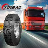 Chinese Top Quality Cheap Prices Radial Truck Tyre YINBAO 11.00R20 thumbnail-1