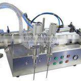 Double Head Paste Cream Filling Machine for Liquid Shampoo thumbnail-2