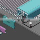 High Impact Strength Honeycomb Polycarbonate Roofing System/ U-lock Profile Sheet thumbnail-6