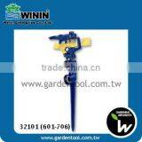 Plastic Impulse Sprinkler With One-Way Plastic Spike For Outdoor Watering thumbnail-1