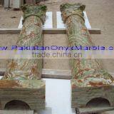 NATURAL GREEN ONYX COLUMNS PILLARS thumbnail-2