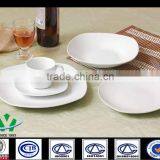 White Porcelain Dishes Dinnerware, thumbnail-1