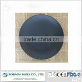 Matt Color Black Ceramic Glazed Plates thumbnail-1