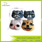 3D Animal Head Cats and Dogs Cotton Throw Cushion for Home Office Car thumbnail-2