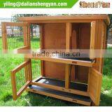 Chinese Cedar Custom Rabbit Hutch thumbnail-4