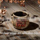 Outdoor and Indoor Pots Wholesale Cement Decorative Plant Pots thumbnail-3