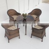 Wicker Dining Set/Man-made Fibre Leisure Furniture/outdoor Furnitur (BP-3017)