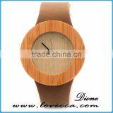 New Hot Sale Leather Wrist Handmade Men Wooden Watch thumbnail-4