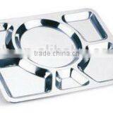 2016 Stainless Steel Serving Tray Dining Room Plate thumbnail-2