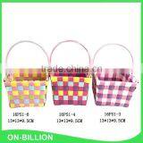 Plastic PP Material Colorful Wholesale Easter Baskets thumbnail-2