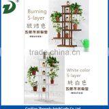 Antique Garden Decorative Wood Flower Rack Flower Stand thumbnail-6