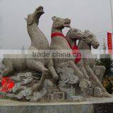 Granite Horse Statue for Garden thumbnail-1