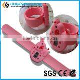 Silicone Minus Ion Bracelet Watch Silicone Slap Watches Cheap Wholesale Kids Slap Watches Silicone thumbnail-4