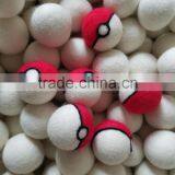 2017 Handmade Durable Pet Play Balls Eco Friendly 100% Wool Ball Pet Toy thumbnail-5