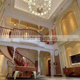 Neo Classical French Style 3d Interior Design for Living Room and Staircase of Villa BF11-08283f thumbnail-6