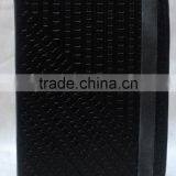 Handmade Vintage Black Embossed Elastic Closer Leather Journal thumbnail-1