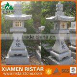 G603 Grey White Granite Stone Lantern Japanese Style NEW thumbnail-2