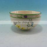 Round Easter Bunny Ceramic Soup Bowl thumbnail-1