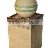 Wholesale Melamine Indoor Fiberglass Water Founatins With Ball thumbnail-1