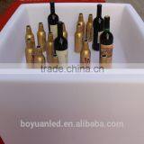 Plastic LED 16 Colors Changing Glowing Cubic Ice Bucket for Wine thumbnail-2