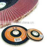 T27 Alumina Zirconia Abrasive Flap Disc for Stainless Steel With Fiber-glass Backing thumbnail-1