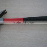 British Type Claw Hammer With Color Plastic Coating Fiberglass Handle thumbnail-1