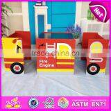 Многофункциональный детский письменный стол с креслом 2015 года, забавный письменный стол и кресло для детей, симпатичный деревянный стол и кресло в стиле автомобиля WO8G143 thumbnail-4