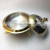 Gold Stainless Steel Chafing Dish / Chafer / Buffet Warming Dish thumbnail-6