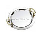 Elegant Hotel Kitchen Food Tray Metal Food Serving Tray thumbnail-1
