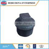 ISO Certified Malleable Cast Iron Pipe Fitting Plug thumbnail-2