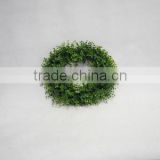 67083 home decoration foliage leaves make in China blanc color