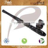 Hot Selling Top Quality Eco-friendly Ebony Wood Smoking Pipe thumbnail-1