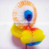 Honeycomb Figures Fixed on Printed Cards With Picks thumbnail-3