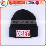 Embroidery Patch CC Beanie Winter Warm Hat thumbnail-6