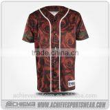 Custom Design Digital Camo Baseball Jersey Best Names for Teams thumbnail-1