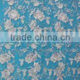 Organza Bridal Lace Trim with Pearls and Clear Sequins for Wedding Dresses Garments