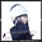 CX-C-181 Hot Sale Fashion Cap / Wholesale Price Mink Fur Hat thumbnail-3