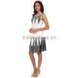 Fit and Flare Sweater Dress Women Dress thumbnail-3