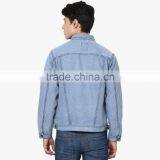 Men Denim Jean Jacket Wholesale Ripped With Pocket Outdoor Casual Wear thumbnail-3
