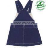 Organic Cotton Girl Dungaree thumbnail-2