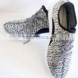 EVA Insole White and Black Mesh Upper Men Sport Shoes thumbnail-5