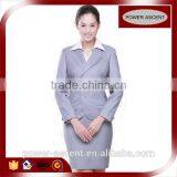 2016 Hot Sale Office Uniform 2 Pieces Ladies Factory Uniforms thumbnail-1