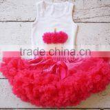 Chiffon Sexy Girls Tutu Skirt Stripe Clothing Suit Goods for Children Clothing thumbnail-3