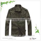 Pure Cotton Wholesale Clothing Factory Cheap Military Khaki Shirts thumbnail-6