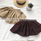 kids clothing 1-7 years 2017 Wholesale New Autumn Good Quality Cotton Kids Girls Skirts (pick size color) children clothes