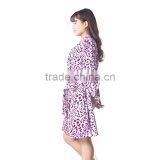 Mature Women Sexy Lady Fluffy Bathrobe thumbnail-2