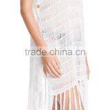 EY0011A Cutting for Ladies Blouse Knit Short Sleeve Beach Lady Blouse thumbnail-4