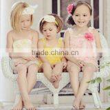 Factory Cheaper Wholesale Colorful Baby Boutique Lace Romper Kids Clothing Wholesale 2015 Baby Petti Rompers thumbnail-6