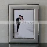 Hot sale Wholesale Aluminum Picture Frame , Metal Silver Plated Photo Frame , Love Photo Frame